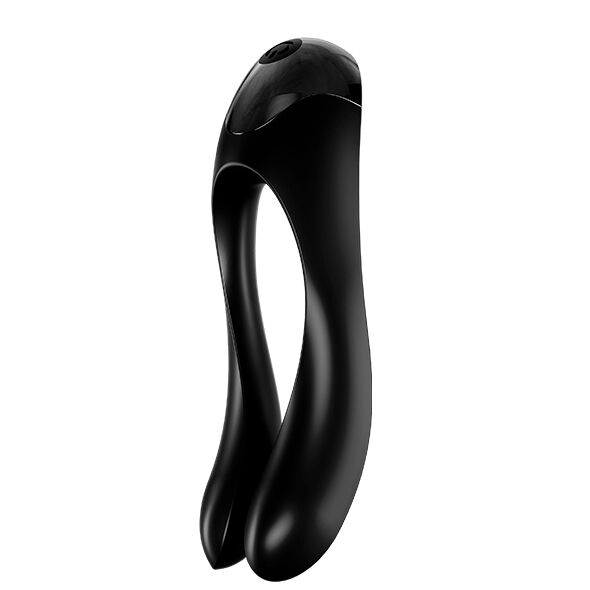 Satisfyer Candy Cane Vibrador Dedo Naranja – Diseño Ergonómico Para Placer Personalizado