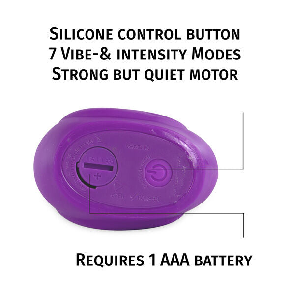 Comprar BIG TEASE TOYS I Rub My Duckie Classic Pato Vibrador Lila – Masajeador Acuático Con 7 Modos De Vibración-Noxtic