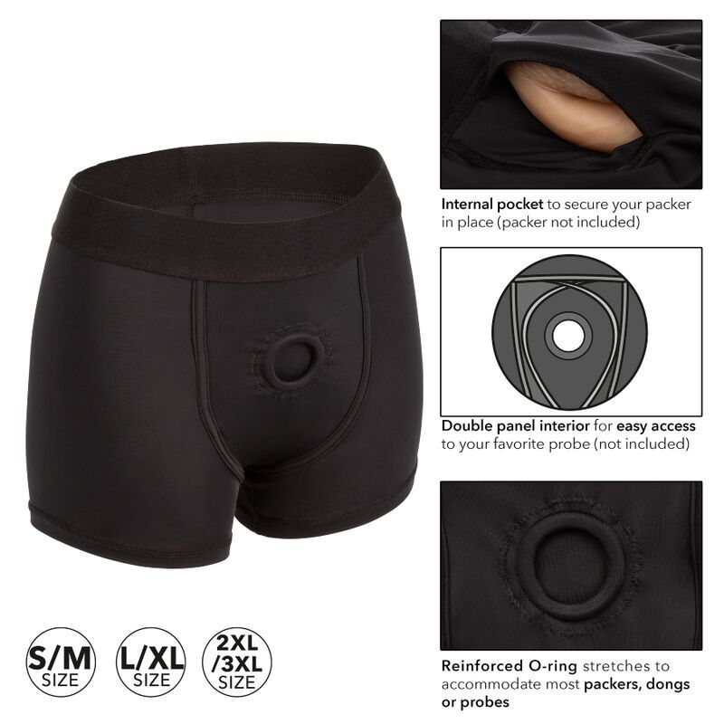 CALEXOTICS - ARNÉS ESTILO BOXER S/M-CALEXOTICS-Noxtic