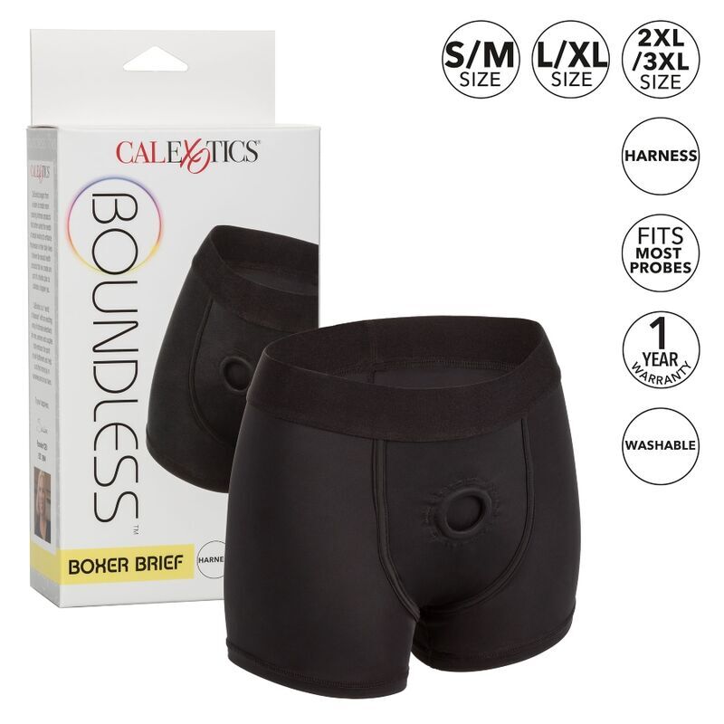 CALEXOTICS - ARNÉS ESTILO BOXER S/M-CALEXOTICS-Noxtic
