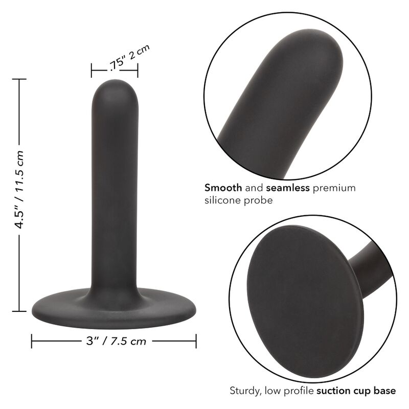 CALEXOTICS Boundless Dildo 11.5 Cm – Juguete Ergonómico Con Diseño Flexible Para Placer Intenso