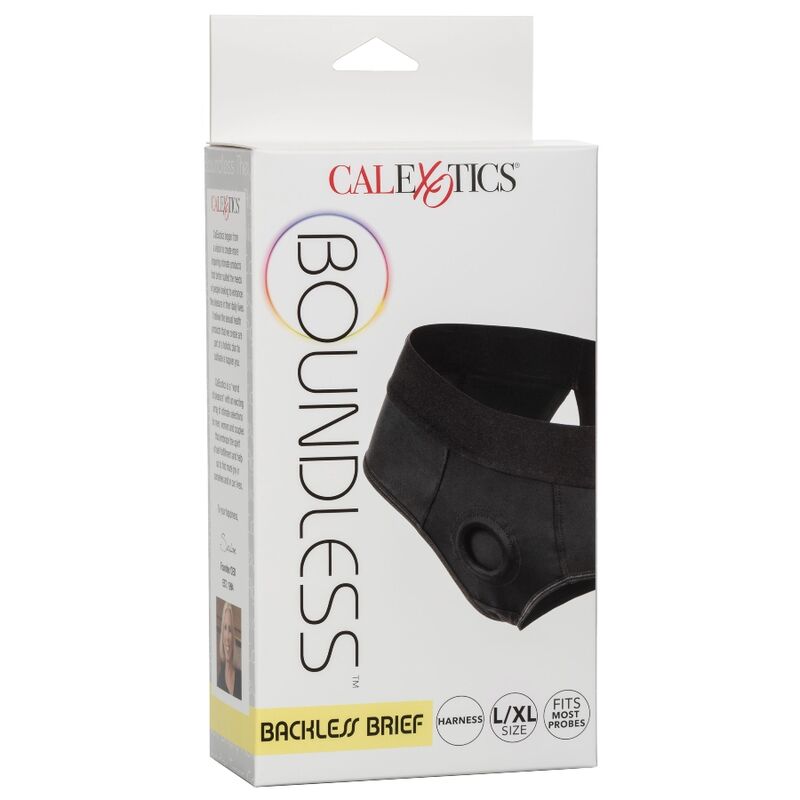 CALEXOTICS - BOUNDLESS ARNÉS CALZONCILLO CON ABERTURA TRASERA L/XL-CALEXOTICS-Noxtic