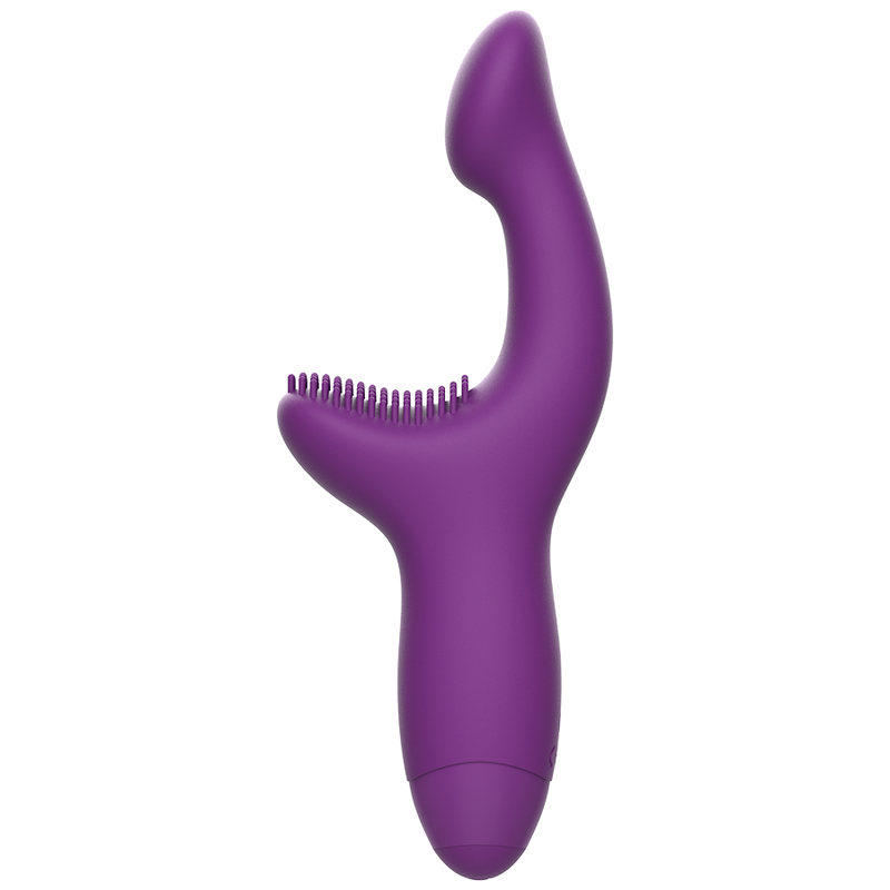 REWOLUTION Rewokiss Vibrador Estimulador A – Doble Acción Con Vibración Potente Para Sensaciones Profundas