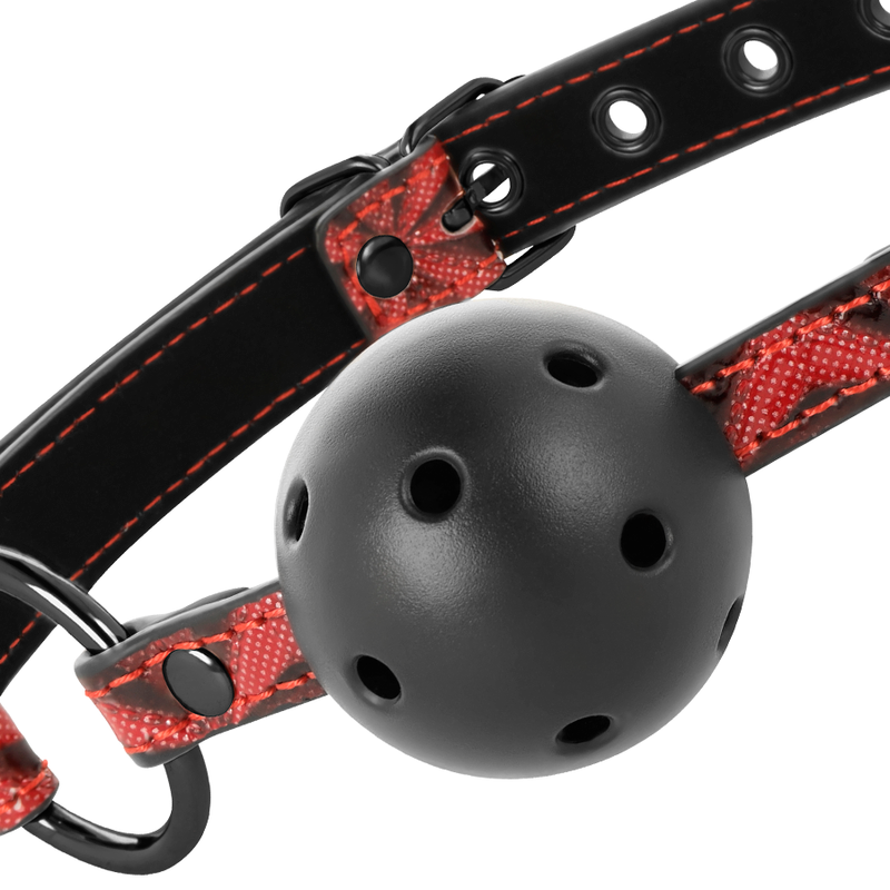 Comprar BEGME Mordaza Vegan Roja – Diseño Ajustable Para Comodidad Durante Juegos-Noxtic