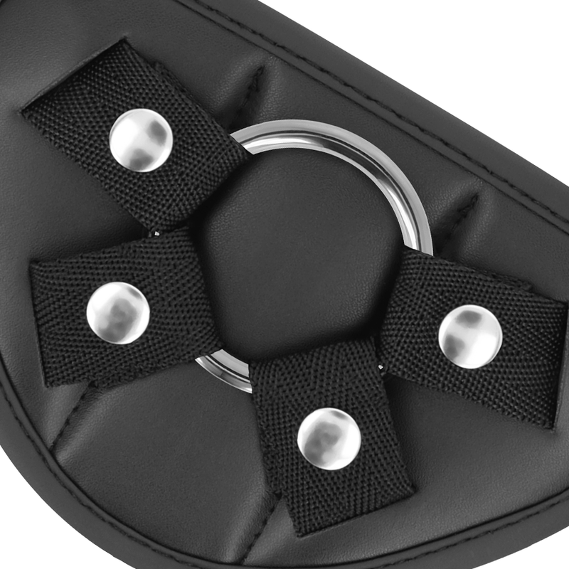 FETISH SUBMISSIVE CYBER STRAP - HARNESS WITH DILDO REMOTE CONTROL WATCHME TECHNOLOGY M