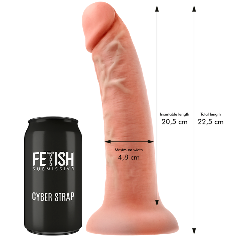 FETISH SUBMISSIVE CYBER STRAP - ARNÉS CON DILDO CONTROL REMOTO TECNOLOGÍA WATCHME L-FETISH SUBMISSIVE CYBER STRAP-Noxtic
