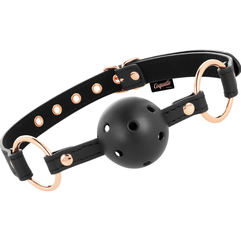 Comprar COQUETTE Chic Desire – Mordaza Transpirable De Diseño Con Cuero Vegano-Noxtic