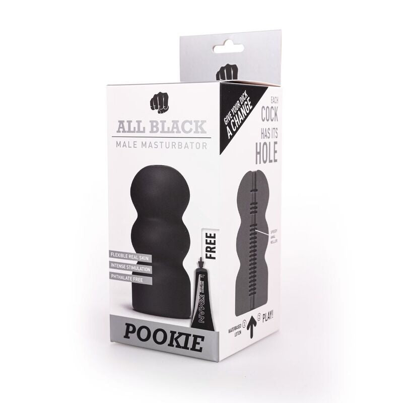 All Black Masturbador Pookie – Diseño Elegante Para Una Experiencia Única De Placer