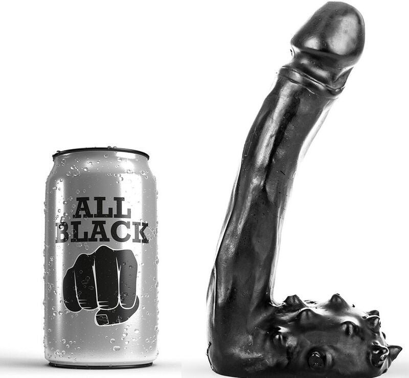 Comprar ALL BLACK Dildo Realista 19 cm – Diseño Elegante Para Autoexploración Profunda-Noxtic