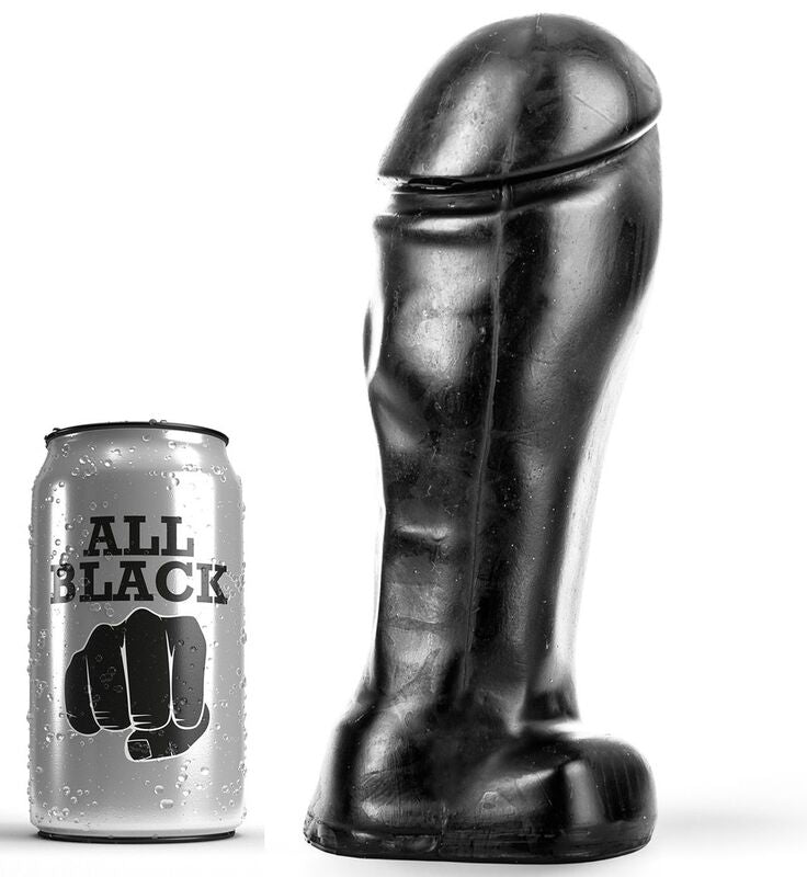 Comprar All Black Dong 22 Cm Punta Ancha – Diseño Sólido Para Usuarios Experimentados-Noxtic