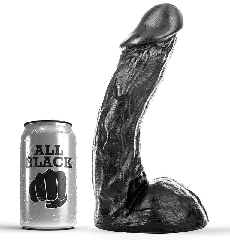 Comprar All Black Dong 23 Cm – Juguete Flexible Con Superficie Suave Para Placer Óptimo-Noxtic