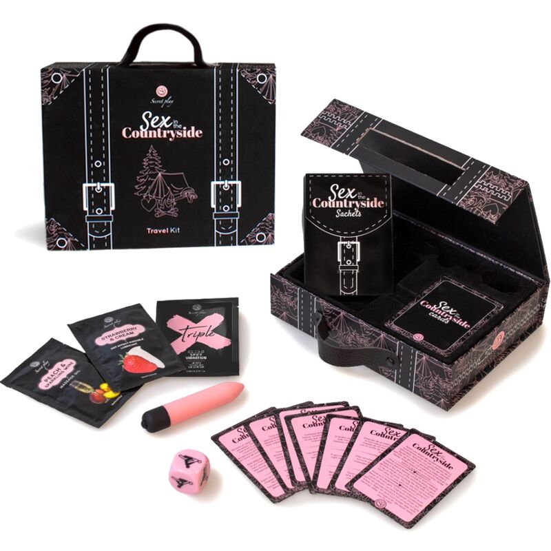 Comprar Secretplay Sex In The Countryside Travel Kit – Kit Diversión Para Escapadas Románticas Con Diseño Versátil-Noxtic