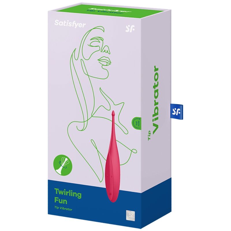 Comprar Satisfyer Twirling Fun Rojo – Estimulador Con Vibración Circular Para Placer Precisos-Noxtic
