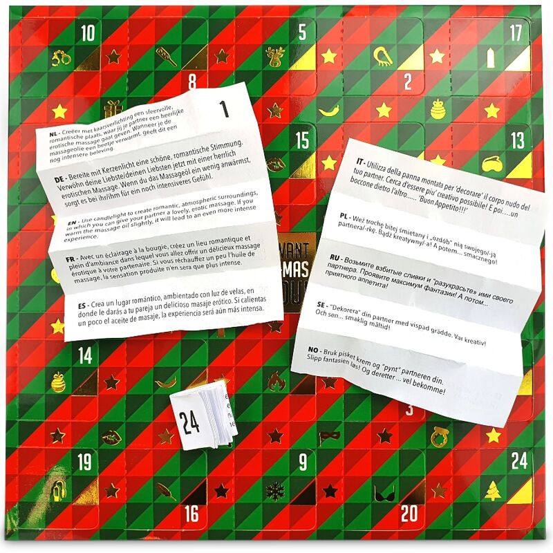 TEASE & PLEASE - CALENDARIO DELL'AVVENTO EROTICO