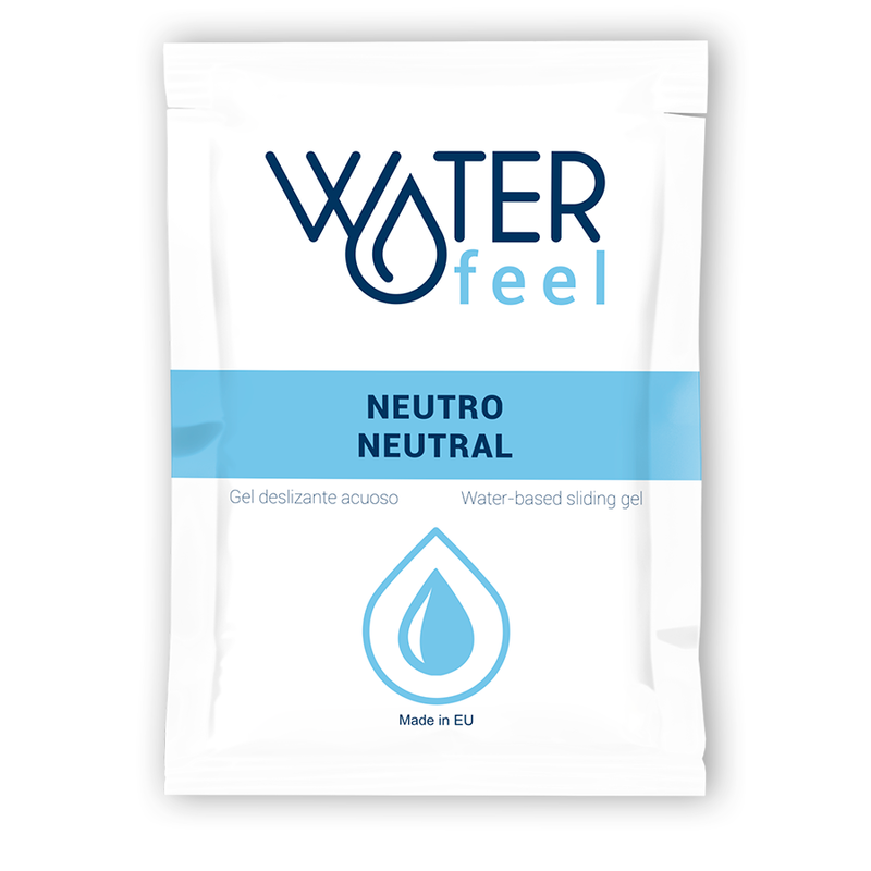 WATERFEEL Gel Deslizante Base Agua Neutro 6 ML – Suavidad Sedosa Para Una Experiencia Placentera