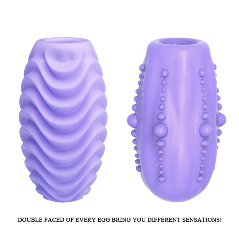 Comprar PRETTY LOVE Huevo Masturbador Doble Cara Lila – Textura Innovadora Para Nuevas Sensaciones-Noxtic