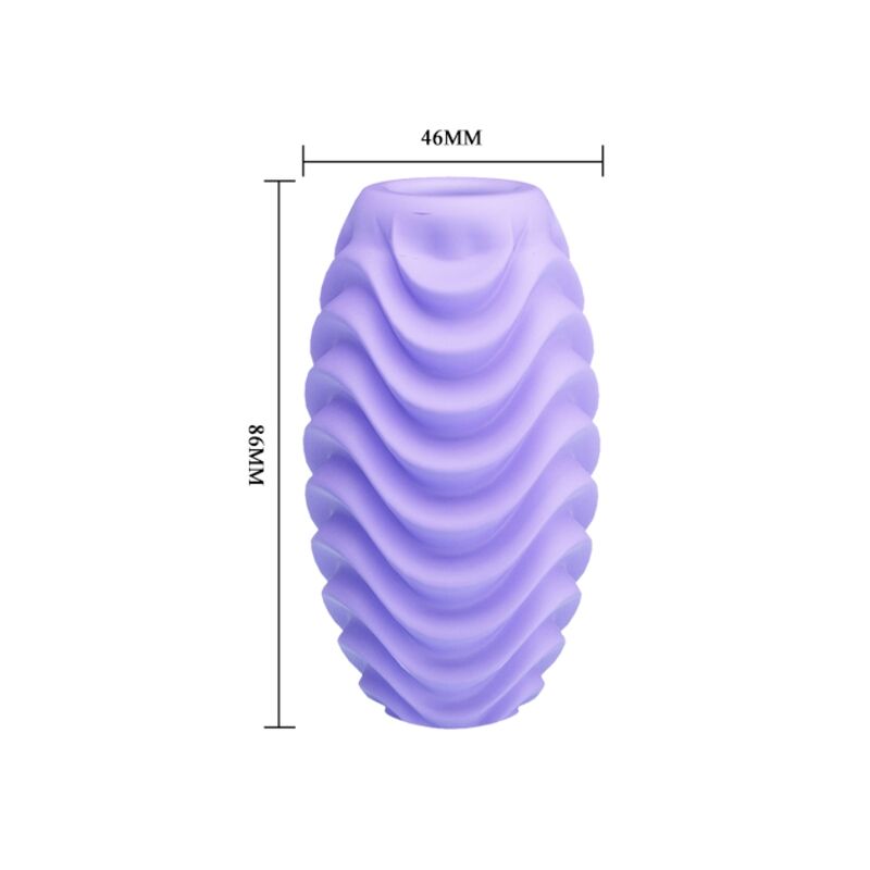 Comprar PRETTY LOVE Huevo Masturbador Doble Cara Lila – Textura Innovadora Para Nuevas Sensaciones-Noxtic