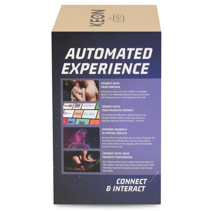 Comprar KIIROO Keon Más Stroker Nicolette Shea – Juguete Automático Ergonómico Para Placer Interactivo-Noxtic