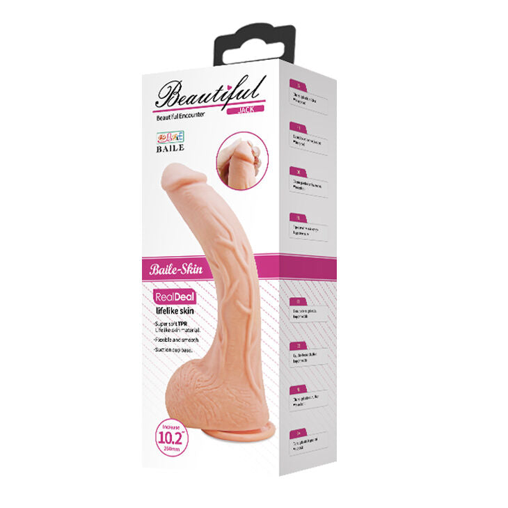 Comprar BAILE Beautiful Jack 26 CM – Diseño Curvado Para Estimulación Efectiva-Noxtic