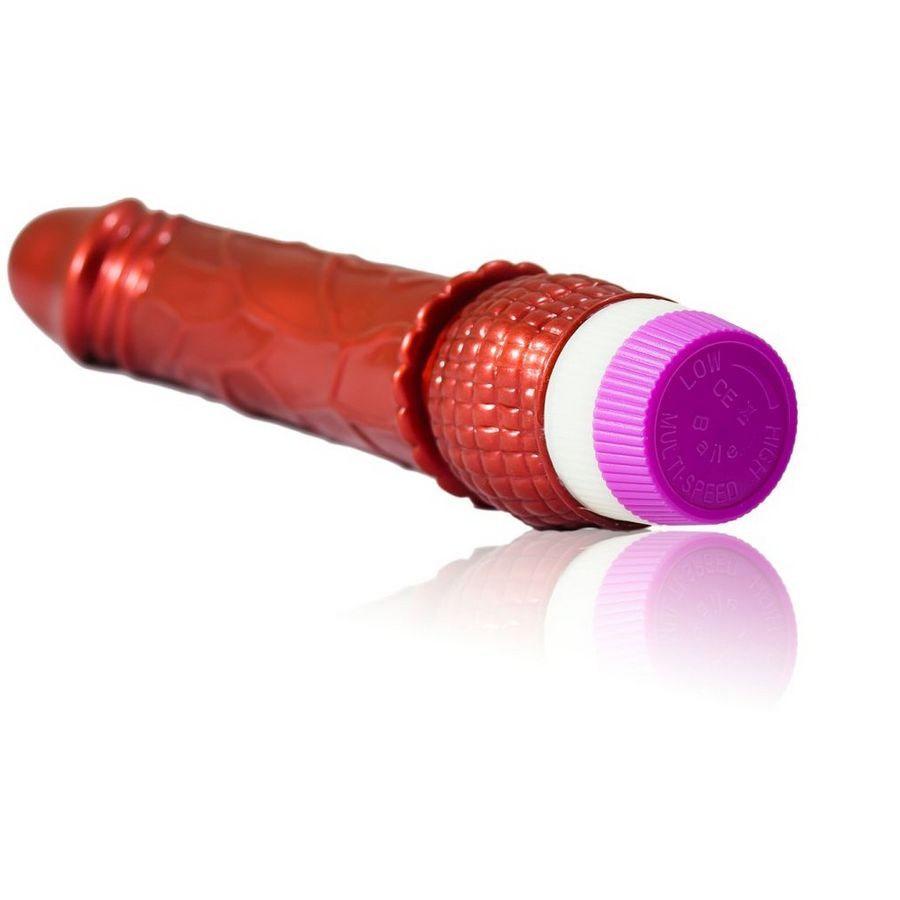 Comprar BAILE Vibrador Realista Rojo 23 Cm – Tacto Suave Con Velocidad Regulable-Noxtic