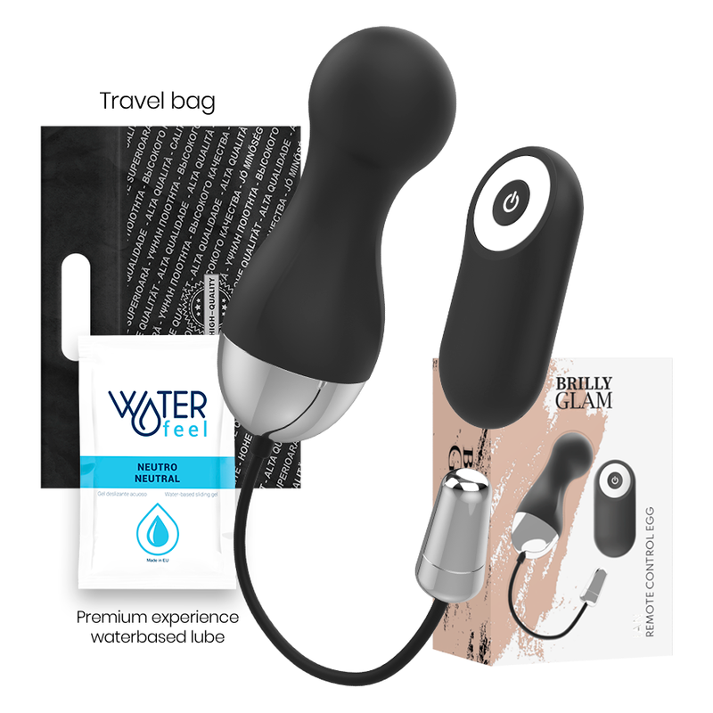 Comprar BRILLY GLAM IAN Estimulador Control Remoto – Diseño Elegante Con Funciones Tecnológicas Avanzadas-Noxtic