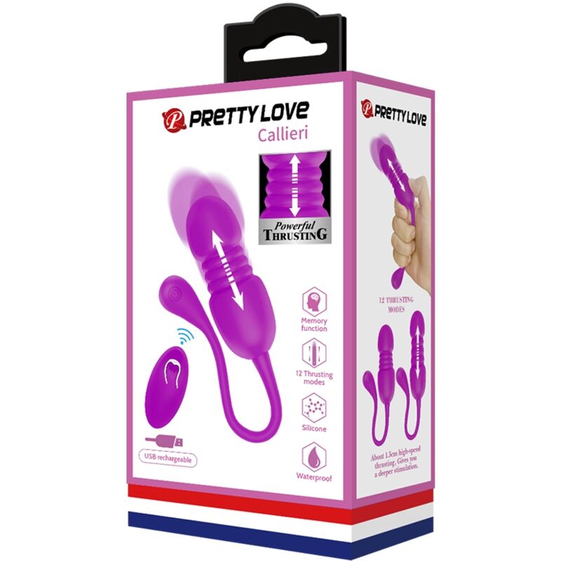 Pretty Love Callieri Huevo Vibrador – Control Remoto Para Placer Personalizado