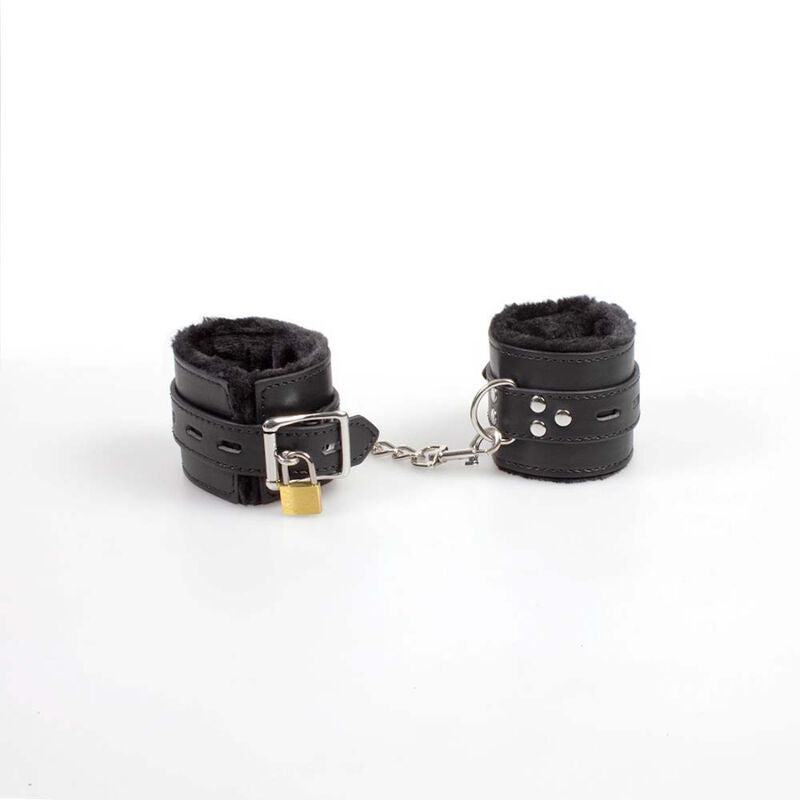 Comprar SECRETPLAY Esposas Negras – Accesorio Elegante Con Acolchado Para Comodidad Durante Tus Aventuras-Noxtic