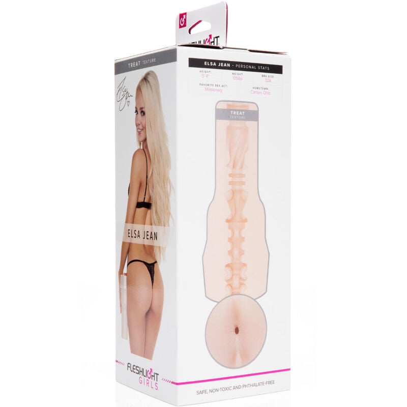Fleshlight Girls Elsa Jean Treat – Experiencia Sensacional Con Diseño Realista