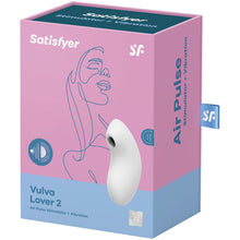 Comprar Satisfyer Vulva Lover 2 Azul – Estimulador Ergonómico Para Placer Intenso-Noxtic