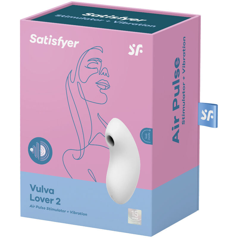 Satisfyer Vulva Lover 2 Blu – Stimolatore ergonomico per un piacere intenso
