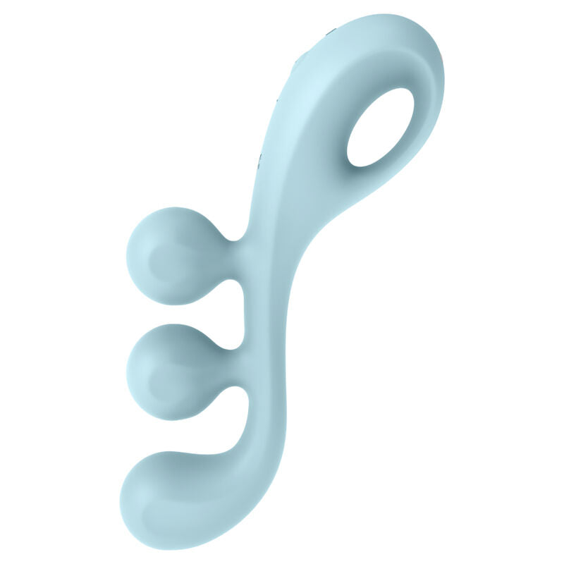 Comprar Satisfyer Tri Ball 2 Multi Vibrador Azul – Estimulador Recargable Con Diseño Innovador Para Placer Múltiple-Noxtic