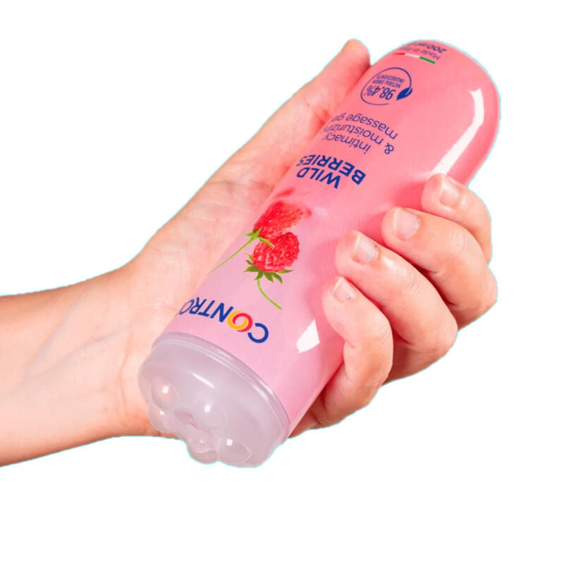 Comprar CONTROL Gel De Masaje 3 En 1 Wild Berries 200 Ml – Gel Aromático Para Relajación Sensorial-Noxtic