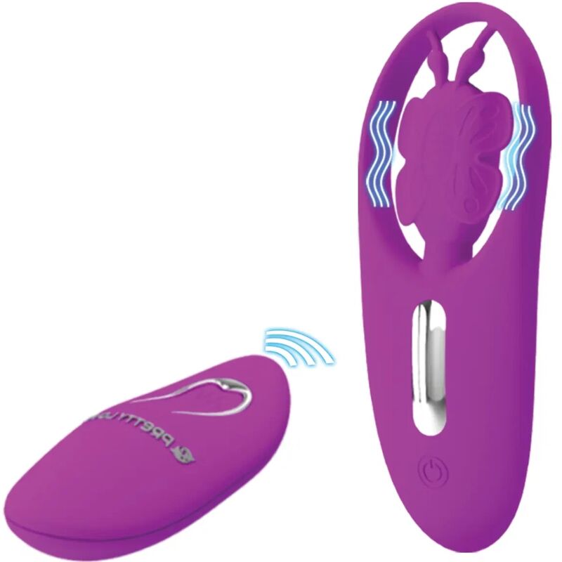 Pretty Love Dancing Butterfly – Stimolatore con telecomando e design ergonomico