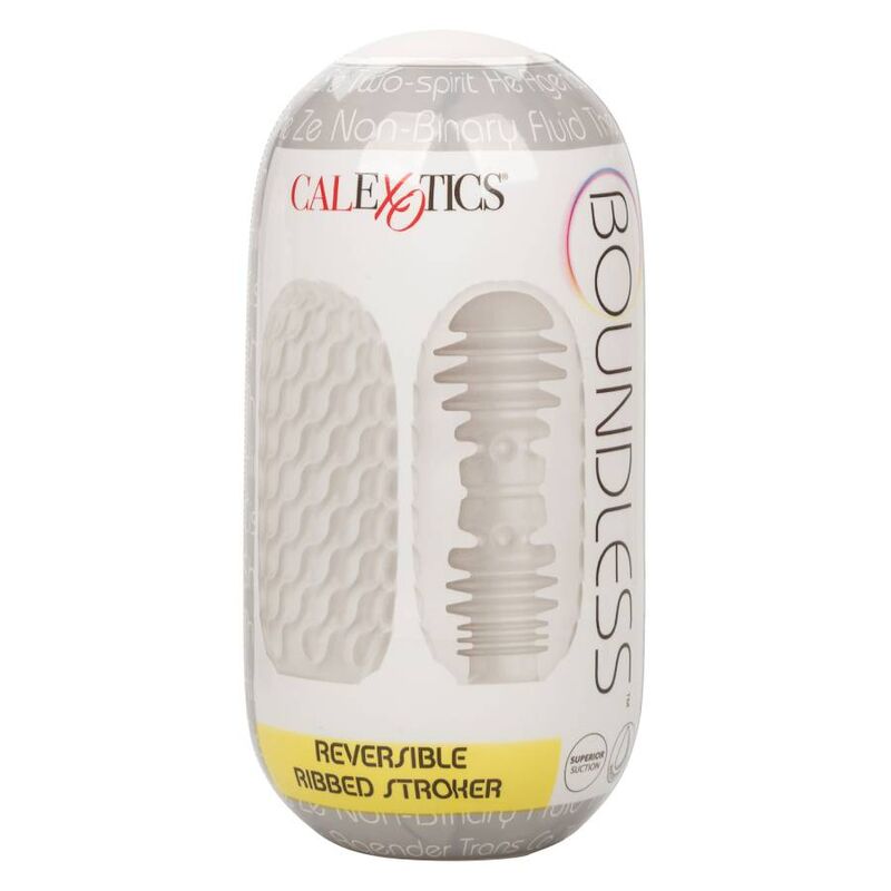 Comprar CALEXOTICS Stroker Reversible Con Textura Acanalada – Estimulación Sensorial Única Para Placer Íntimo-Noxtic