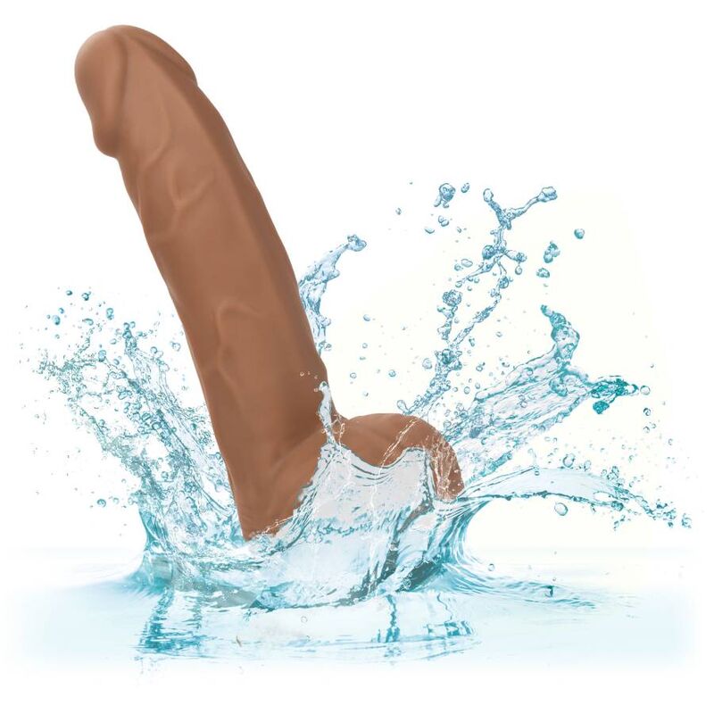 Comprar CALEXOTICS Silicone Studs 15.24 cm Marrón – Diseño Ergonómico En Silicona Hipoalergénica-Noxtic