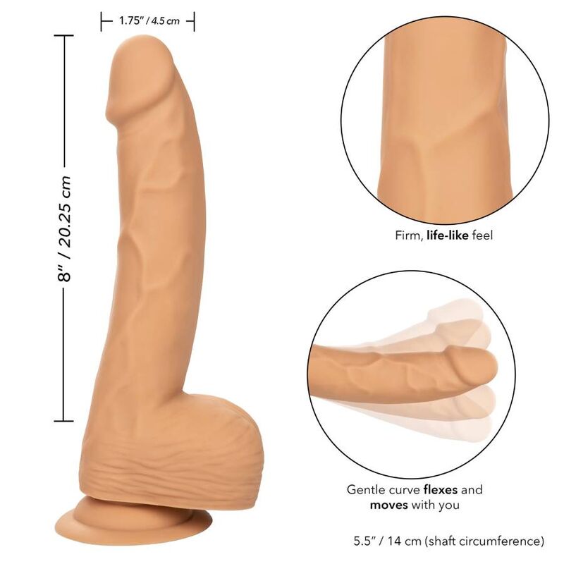 Comprar CALEXOTICS Silicone Studs 20.32 Cm Skin – Diseño Realista De Silicona Médica Para Placer Sensorial-Noxtic