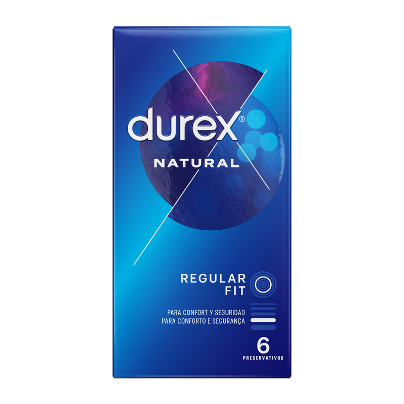 DUREX Natural Classic 6 pezzi – Preservativi di alta qualità per un piacere sicuro