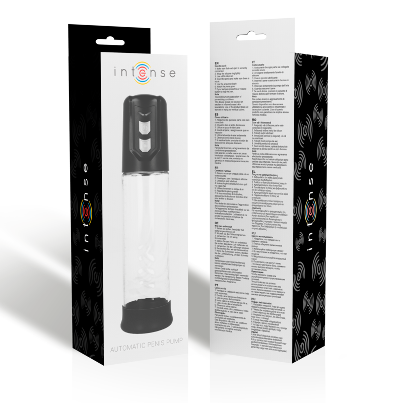 Pompa automatica INTENSE Pump – Design innovativo per un piacere sicuro ed efficace