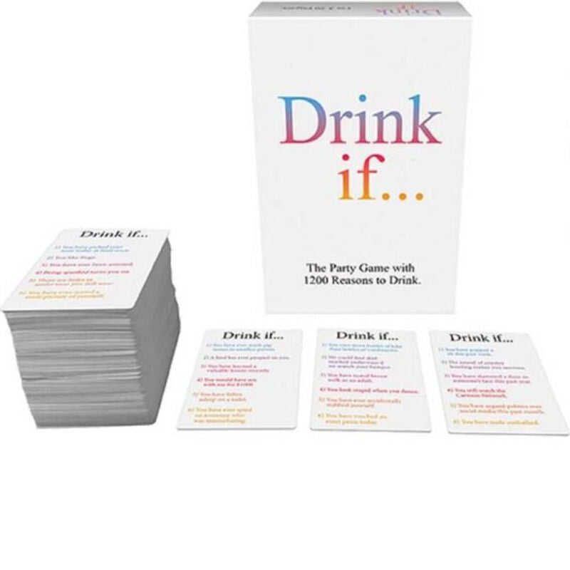 KHEPER GAMES Drink If – Divertente gioco da bere per momenti unici con gli amici