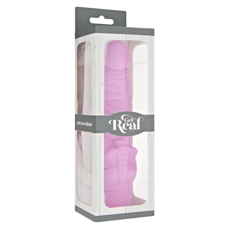 GET REAL Classic Stim Vibrator Rosa – Design elegante per un piacere intenso