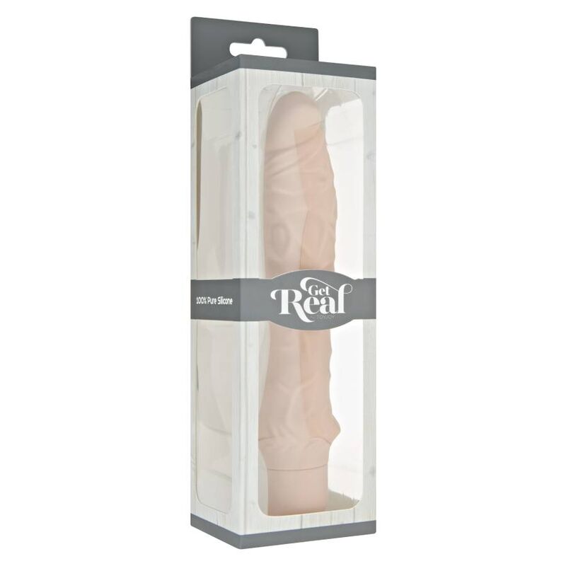 GET REAL Classic Large Natural Vibrator – Design elegante per esplorare il tuo piacere intimo