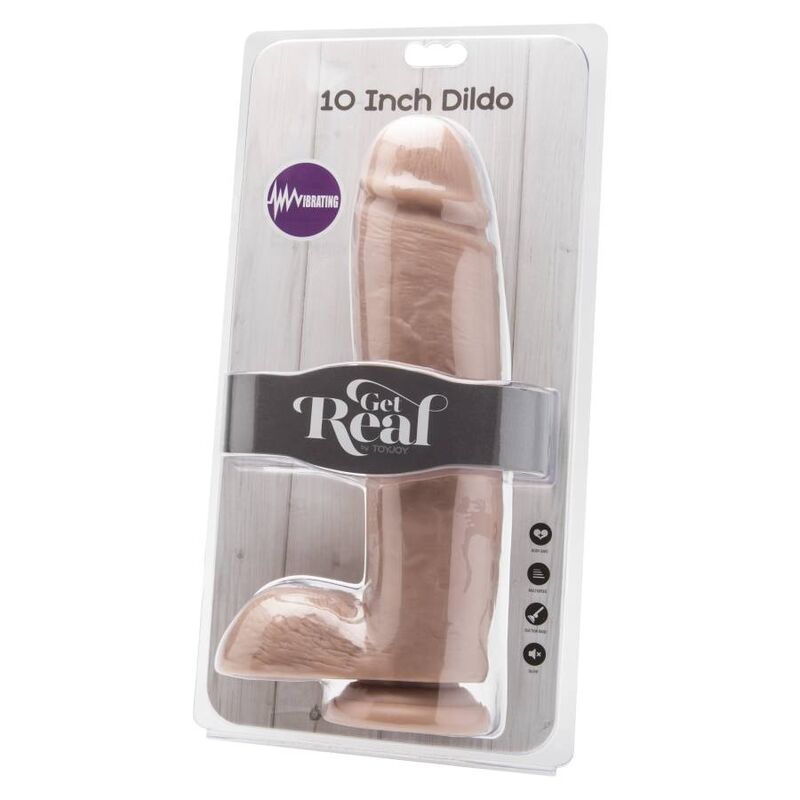 GET REAL Dildo 25,5 cm – Giocattolo erotico realistico per una stimolazione profonda