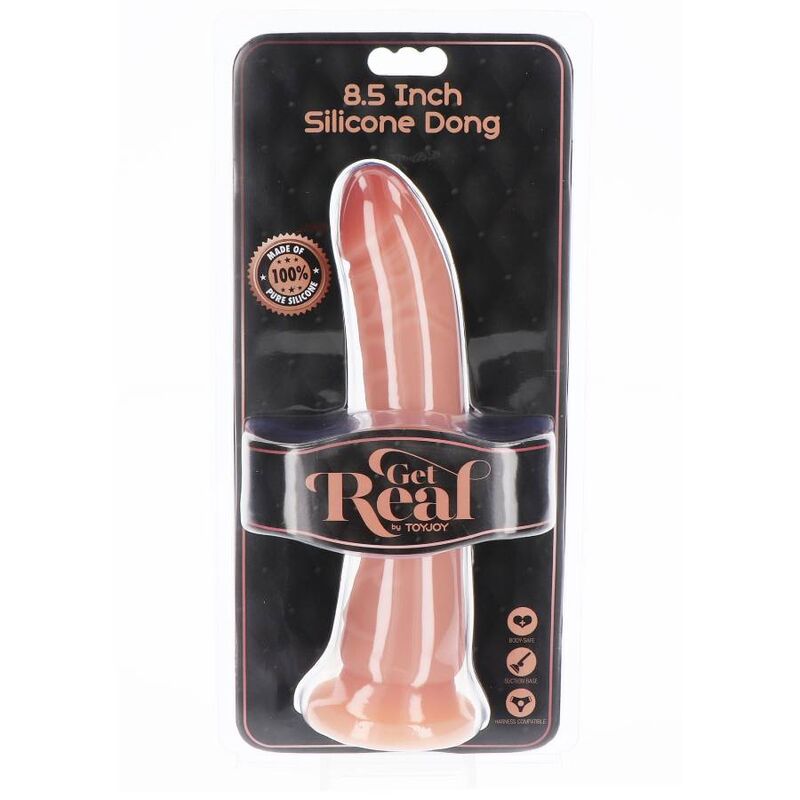 Comprar Get Real Dong Silicona 21 Cm Natural – Diseño Realista Para Placer Óptimo-Noxtic