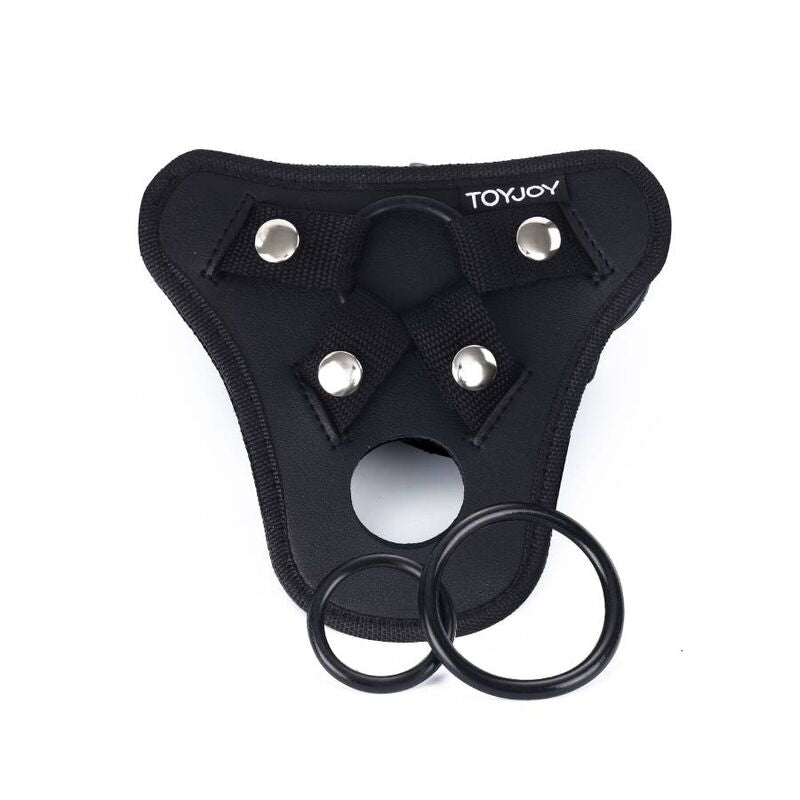 GET REAL - STRAP-ON PLEASURE HARNÉS NEGRO-GET REAL-Noxtic