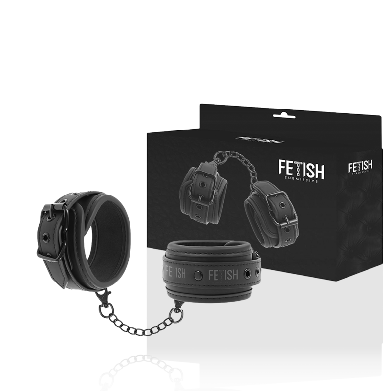 Comprar Fetish Submissive Esposas Cuero Vegano – Comodidad y Estilo Para Juegos de Dominación-Noxtic