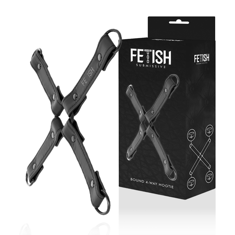 Comprar FETISH SUBMISSIVE Unión Esposas Cuero Vegano – Diseño Elegante Para Juegos De Bondage Con Comodidad-Noxtic