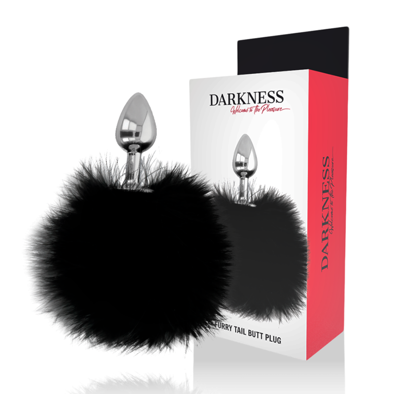 Comprar DARKNESS Extra Buttplug Anal Con Cola Negra – Diseño Ergonómico Para Placer Sensorial-Noxtic