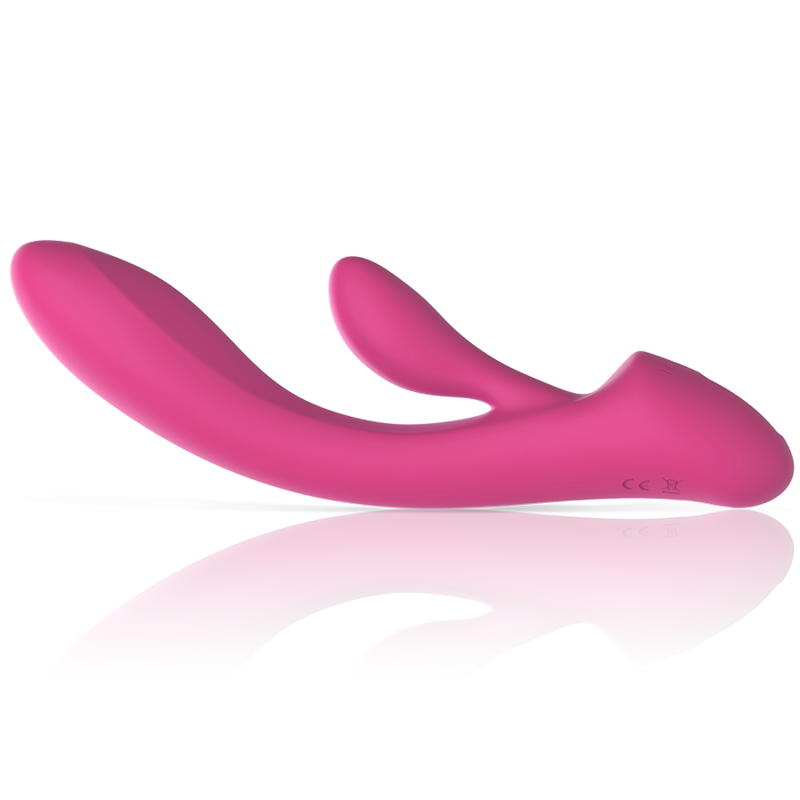 Intense Luigi Vibrador Rabbit Rosa – Estimulador Con Doble Motor Y Mango Ergonómico De Silicona