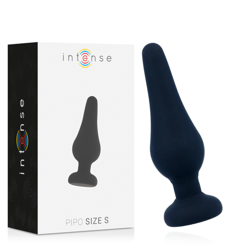 Comprar INTENSE Plug Anal Pipo S Negro – Diseño Elegante De Silicona Para Comodidad Y Exploración-Noxtic
