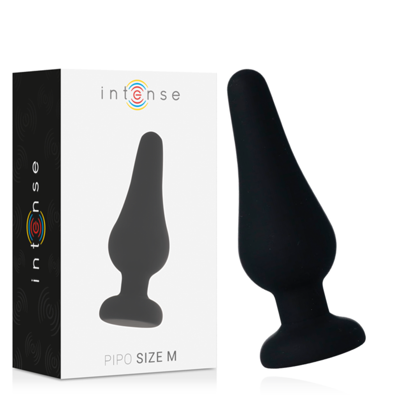 Comprar Intense Anal Plug Pipo M Negro – Estimula Con Silicona Suave Para Placer Intenso-Noxtic